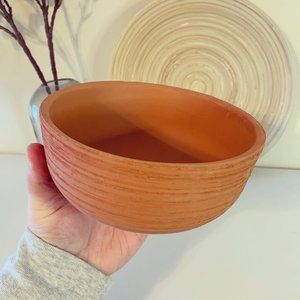SOLD — Handmade Textured Terracotta Pot